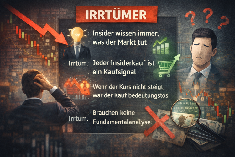 Die größten Irrtümer rund um Insidertransaktionen